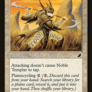 Scourge - 19 - Noble Templar - Common - W - Non-foil (Front)
