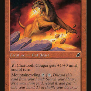 Scourge - 84 - Chartooth Cougar - Common - R - Non-foil (Front)