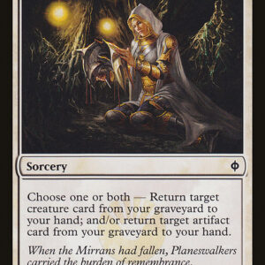 New Phyrexia - 21 - Remember the Fallen - Common - W - Non-foil (Front)