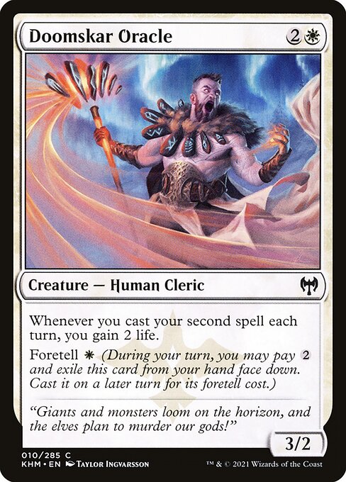Kaldheim - 10 - Doomskar Oracle - Common - W - Non-foil