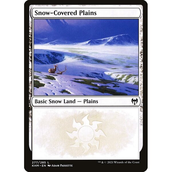 Kaldheim - 277 - Snow-Covered Plains - Common - C - Non-foil