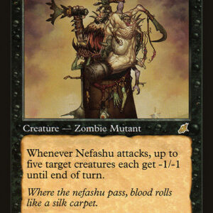 Scourge - 70 - Nefashu - Rare - B - Foil (Front)
