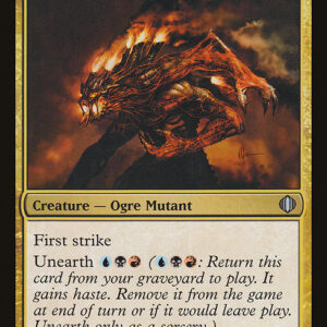 Shards of Alara - 168 - Fire-Field Ogre - Uncommon - Multi - Non-foil (Front)