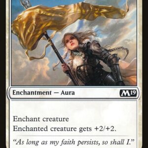 Core Set 2019 - 19 - Knight's Pledge - Common - W - Non-foil