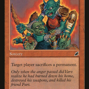 Scourge - 99 - Misguided Rage - Common - R - Non-foil (Front)