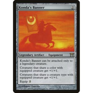 Champions of Kamigawa - 259 - Konda's Banner - Rare - C - Non-foil
