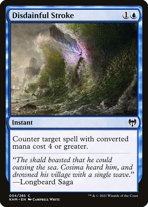 Kaldheim - 54 - Disdainful Stroke - Common - U - Non-foil