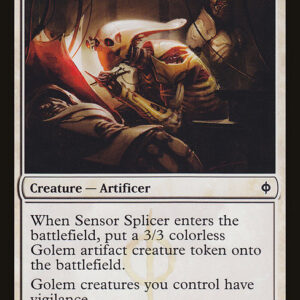 New Phyrexia - 22 - Sensor Splicer - Common - W - Non-foil (Front)