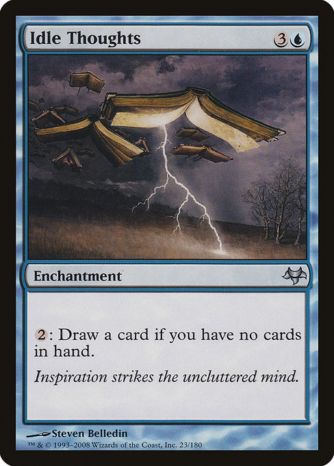 Eventide - 23 - Idle Thoughts - Uncommon - U - Non-foil (Front)