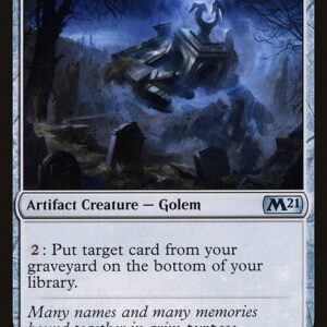 Core Set 2021 - 230 - Epitaph Golem - Uncommon - C - Non-foil