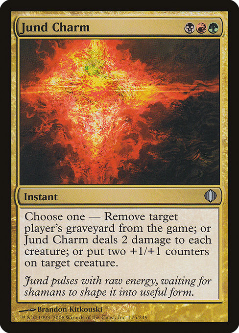 Shards of Alara - 175 - Jund Charm - Uncommon - Multi - Non-foil (Front)