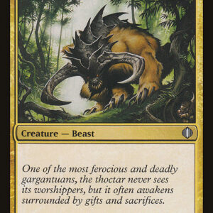 Shards of Alara - 209 - Woolly Thoctar - Uncommon - Multi - Non-foil (Front)