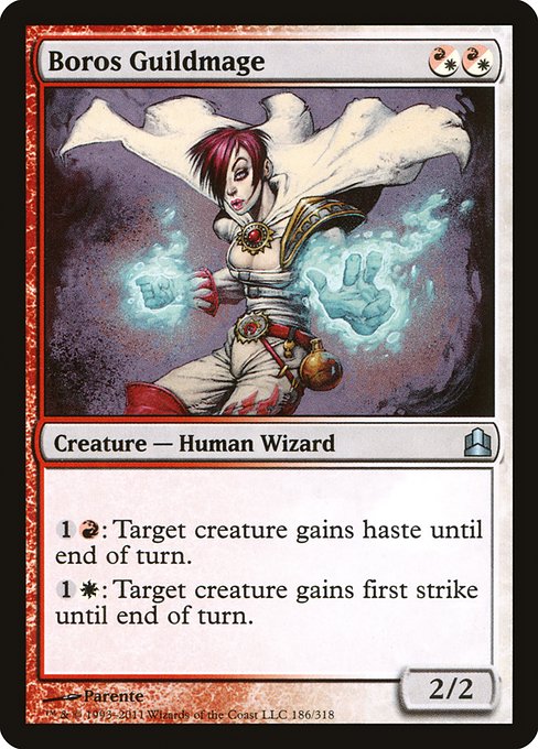 Commander 2011 - 186 - Boros Guildmage - Uncommon - WR - Non-foil (Front)