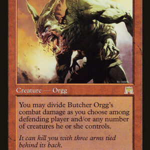 Onslaught - 192 - Butcher Orgg - Rare - R - Non-foil (Front)