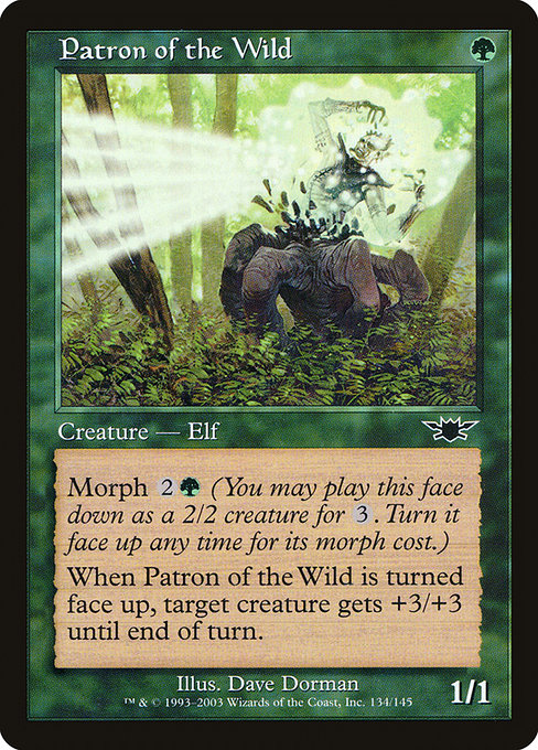 Legions - 134 - Patron of the Wild - Common - G - Non-foil (Front)