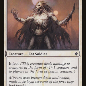 New Phyrexia - 13 - Lost Leonin - Common - W - Non-foil (Front)
