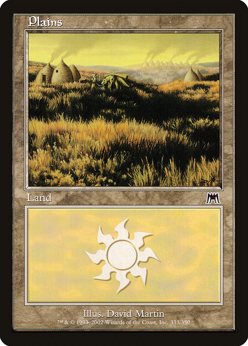 Onslaught - 333 - Plains - Common - C - Non-foil (Front)