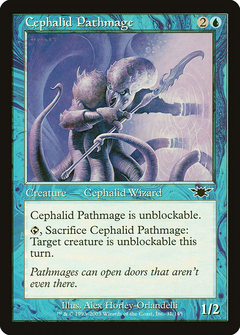 Legions - 31 - Cephalid Pathmage - Common - U - Non-foil (Front)