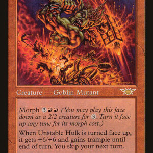 Legions - 115 - Unstable Hulk - Rare - R - Non-foil (Front)