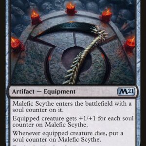 Core Set 2021 - 112 - Malefic Scythe - Uncommon - B - Non-foil
