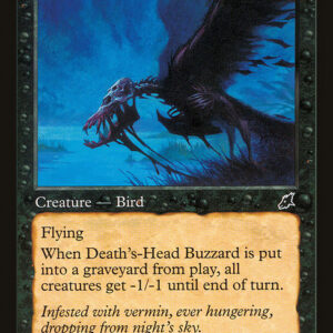Scourge - 63 - Death's-Head Buzzard - Common - B - Non-foil (Front)