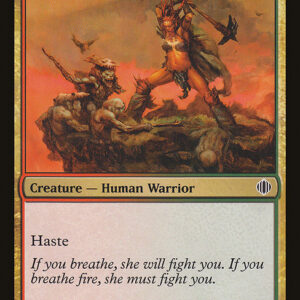 Shards of Alara - 189 - Rip-Clan Crasher - Common - RG - Non-foil (Front)