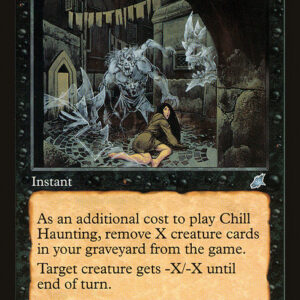 Scourge - 60 - Chill Haunting - Uncommon - B - Non-foil (Front)