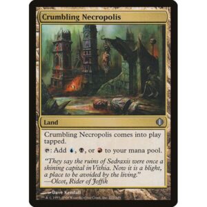 Shards of Alara - 222 - Crumbling Necropolis - Uncommon - C - Non-foil (Front)