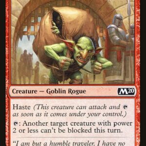 Core Set 2020 - 144 - Goblin Smuggler - Common - R - Non-foil