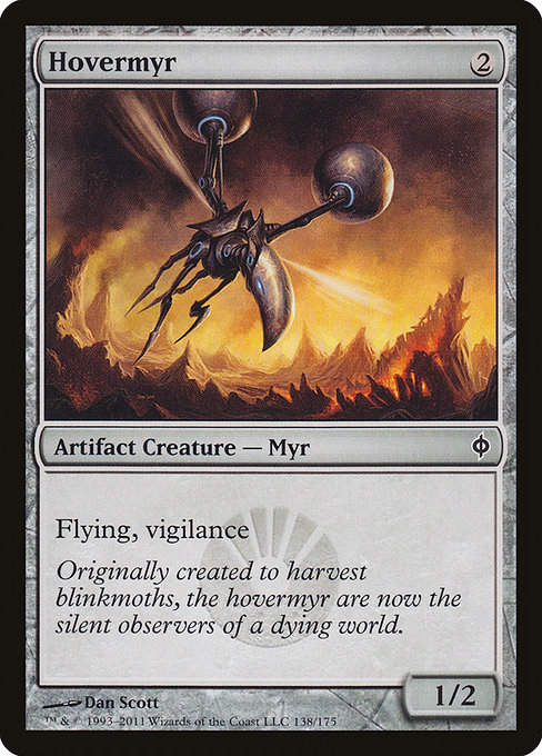 New Phyrexia - 138 - Hovermyr - Common - C - Non-foil (Front)