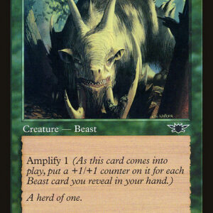 Legions - 128 - Glowering Rogon - Common - G - Non-foil (Front)