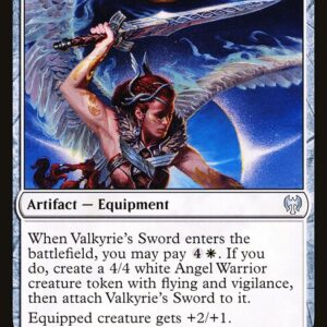 Kaldheim - 36 - Valkyrie's Sword - Uncommon - W - Non-foil