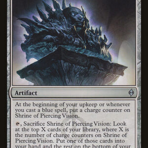 New Phyrexia - 156 - Shrine of Piercing Vision - Uncommon - C - Non-foil (Front)