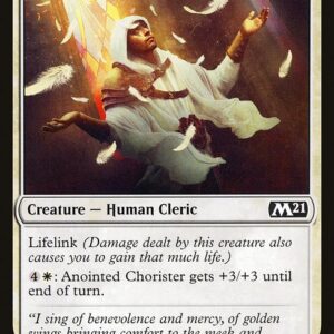 Core Set 2021 - 4 - Anointed Chorister - Common - W - Non-foil