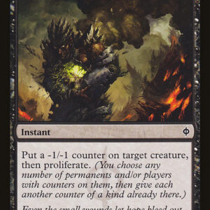 New Phyrexia - 63 - Grim Affliction - Common - B - Non-foil (Front)