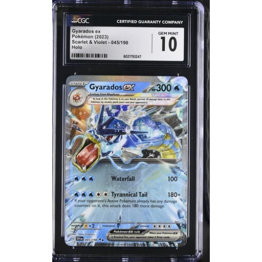 CGC 10 Gem Mint - 2023 Pokemon Scarlet & Violet Gyarados ex #45