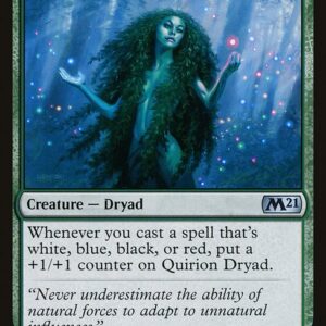 Core Set 2021 - 198 - Quirion Dryad - Uncommon - G - Non-foil