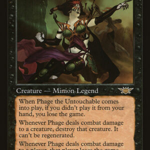 Legions - 78 - Phage the Untouchable - Rare - B - Non-foil (Front)