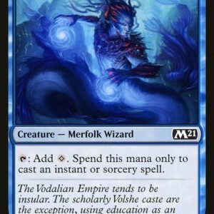 Core Set 2021 - 83 - Vodalian Arcanist - Common - U - Non-foil
