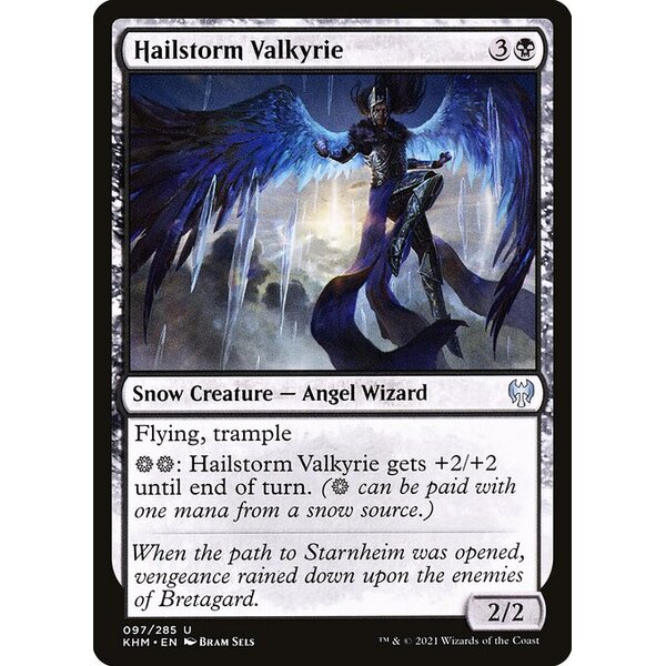 Kaldheim - 97 - Hailstorm Valkyrie - Uncommon - B - Non-foil