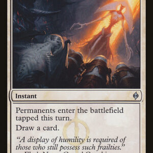 New Phyrexia - 8 - Due Respect - Uncommon - W - Non-foil (Front)