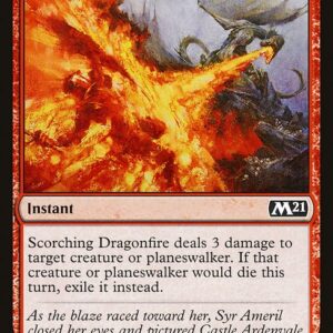 Core Set 2021 - 158 - Scorching Dragonfire - Common - R - Non-foil