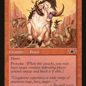 Legions - 91 - Crested Craghorn - Common - R - Non-foil (Front)