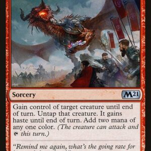 Core Set 2021 - 166 - Traitorous Greed - Uncommon - R - Non-foil