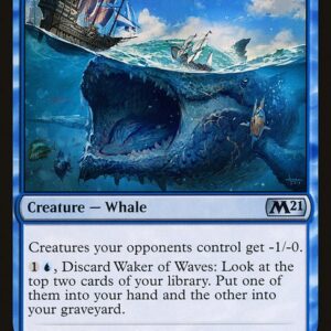 Core Set 2021 - 84 - Waker of Waves - Uncommon - U - Non-foil