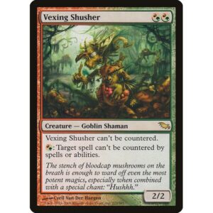 Shadowmoor - 222 - Vexing Shusher - Rare - RG - Non-foil (Front)