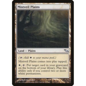 Shadowmoor - 275 - Mistveil Plains - Uncommon - C - Non-foil (Front)