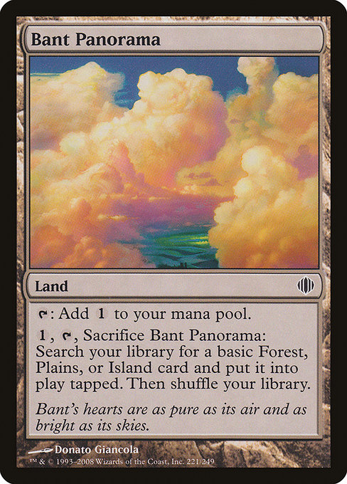 Shards of Alara - 221 - Bant Panorama - Common - C - Non-foil (Front)