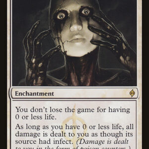 New Phyrexia - 18 - Phyrexian Unlife - Rare - W - Non-foil (Front)