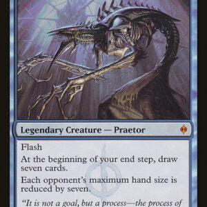 New Phyrexia - 37 - Jin-Gitaxias, Core Augur - Mythic - U - Non-foil (Front)